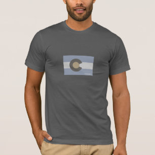 T-shirt Granby, le Colorado - asphalte