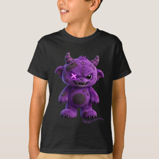 T-shirt GRANCHY Little Purple Grinchy Monster