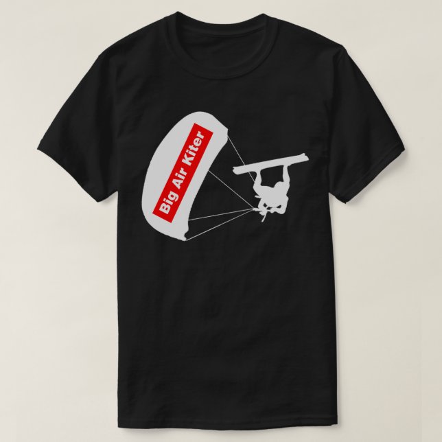 T-shirt Grand air kiter Envoyer (Design devant)