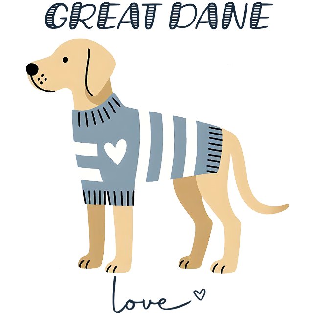 T-shirt Grand Amour Dane (Créateur téléchargé)