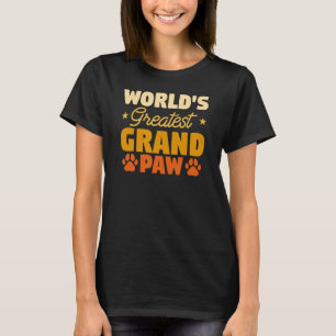 T-shirt Grand-Amoureux des chiens de marionnettes grand-mâ