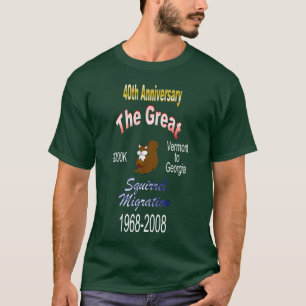 T-shirt Grand anniversaire de migration quarantième