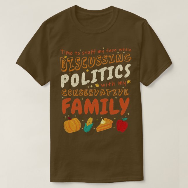 T-shirt Grand anti-Thanksgiving (Design devant)