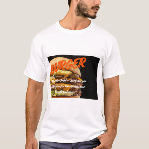 T-shirt Grand Art de Burger – Illustration de Cheeseburger