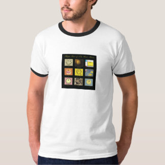 T-shirt Grand artiste visage joyeux chemise