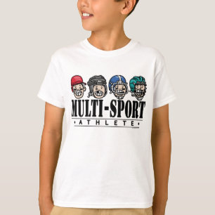 T-shirt Grand athlète de Multi-Sport d'enfant