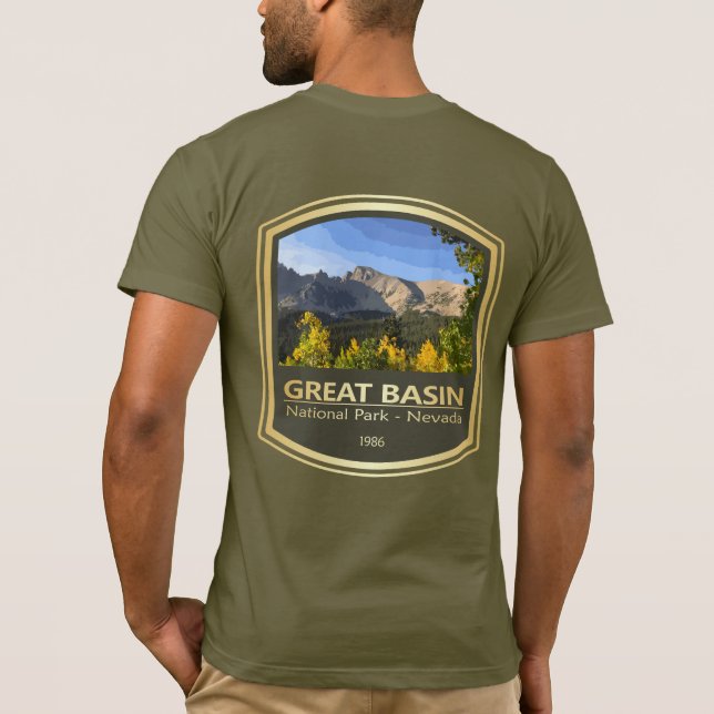 T-shirt Grand bassin NP (PF1) (Dos)