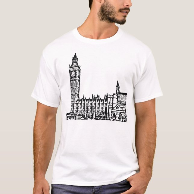 T-shirt grand Ben Londres (Devant)