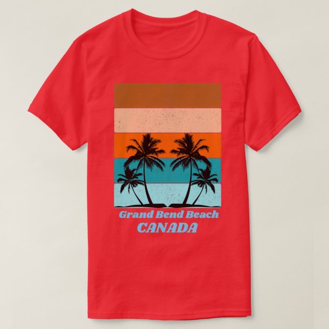 T-shirt Grand Bend Beach pour les amateurs de vacances à l (Design devant)