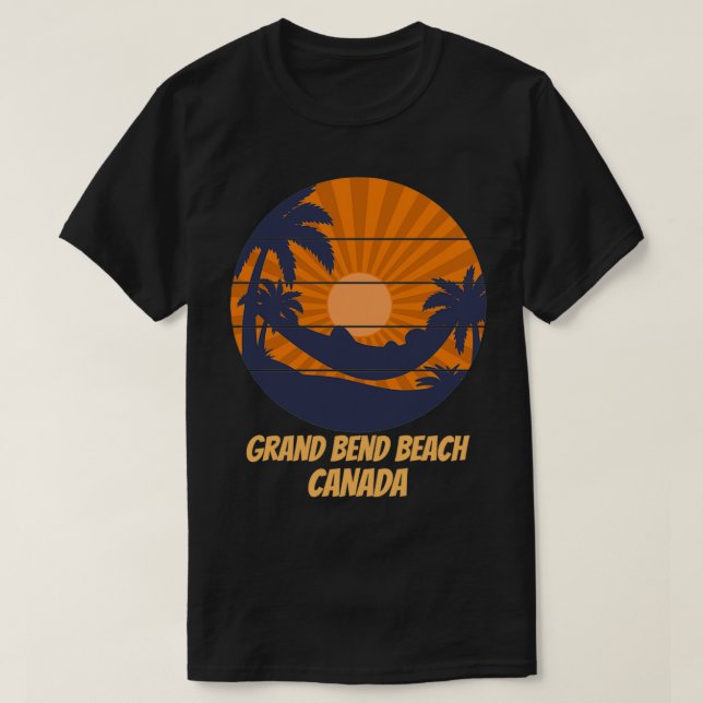 T-shirt Grand Bend Beach pour les amateurs de vacances à l (Design devant)