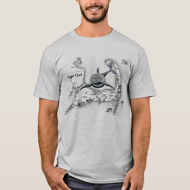 T-shirt Grand blanc de Cape Cod (Devant)