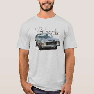T-shirt Grand bloc 1972 de Chevrolet Chevelle solides
