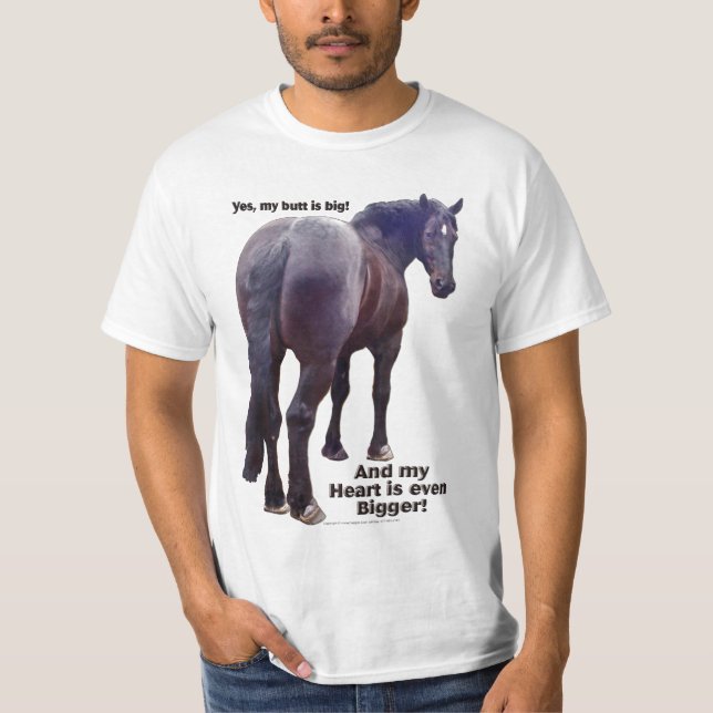 T-shirt Grand bout Percheron (Devant)