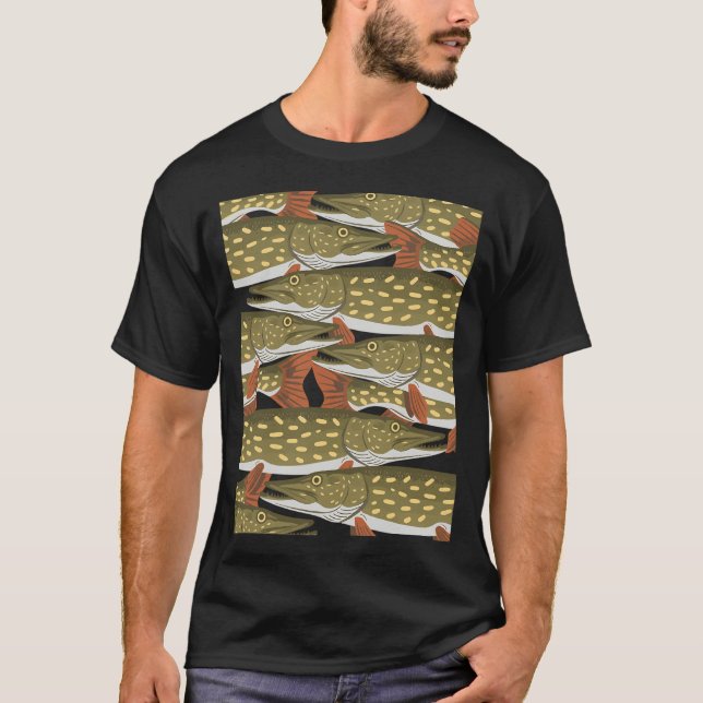 T-shirt Grand brochet (Devant)