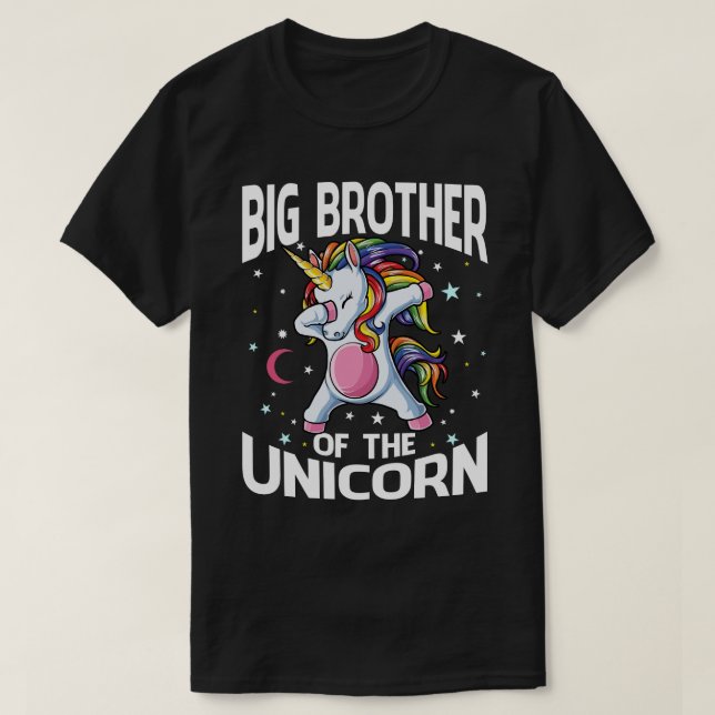 T-shirt GRAND BROTHER De La licorne (Design devant)