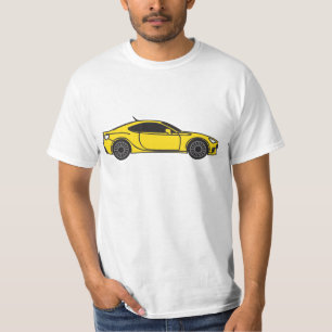 T-shirt Grand BRZ jaune