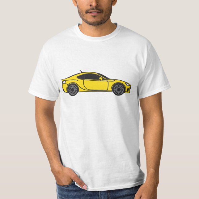 T-shirt Grand BRZ jaune (Devant)