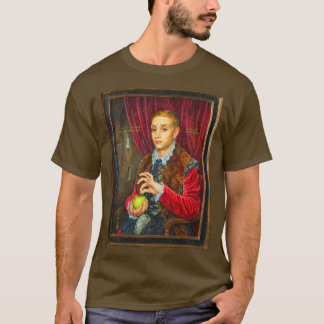 T-shirt Grand Budapest Hotel Boy Avec Pomme Grain Edit