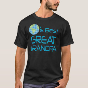 T-shirt Grand cadeau de grand-papa (mondes meilleurs)