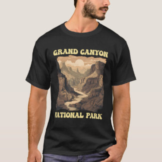 T-shirt Grand Canyon Adventure Randonnée Nature Lover Impr
