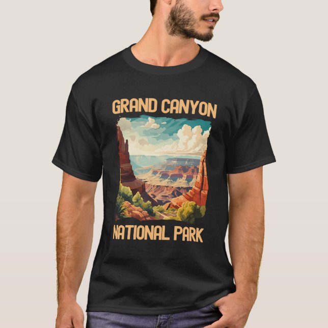 T-shirt Grand Canyon Adventure Randonnée Nature Lover Impr (Devant)