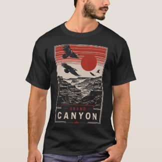 T-shirt Grand Canyon - Aspect urbain futuriste