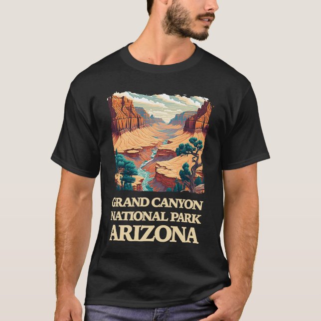 T-shirt Grand Canyon National Park Arizona (Devant)