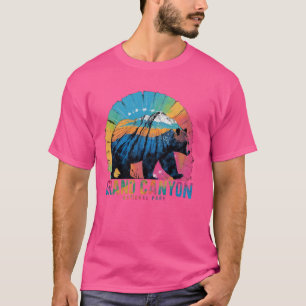 T-shirt Grand Canyon National Park Arizona Vacances Randon