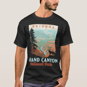 T-shirt Grand Canyon National Park, Arizona Vintage WPA St