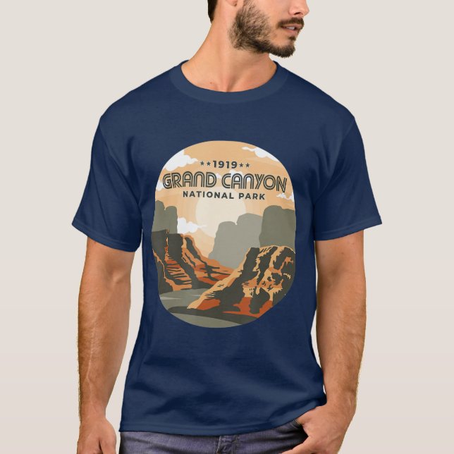 T-shirt Grand Canyon National Park North Rim Arizona (Devant)