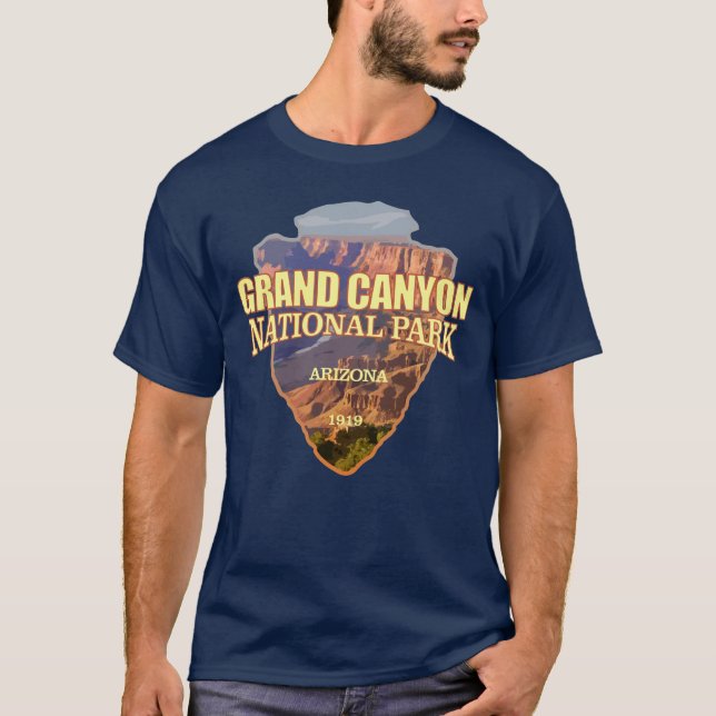 T-shirt Grand Canyon NP (flèche) (Devant)