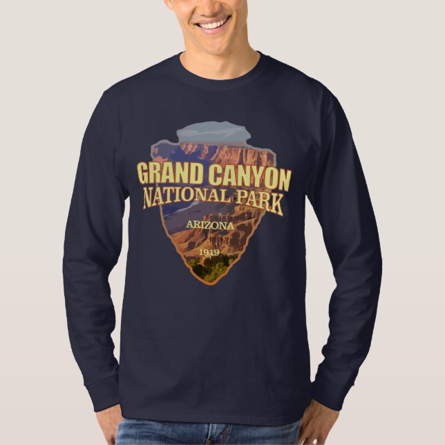 T-shirt Grand Canyon NP (flèche) (Devant)