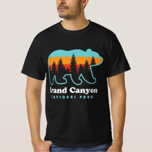 T-shirt Grand Canyon Retro Bear US National Park Travel