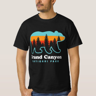 T-shirt Grand Canyon Retro Bear US National Park Travel