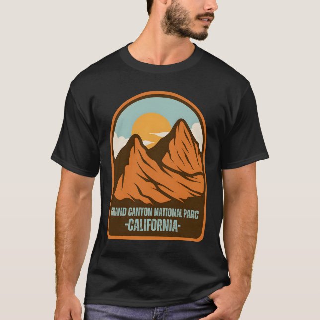 T-shirt Grand Canyon � Secrets de la nature (Devant)