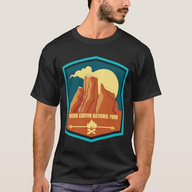 T-shirt Grand Canyon � Secrets de la nature (Devant)