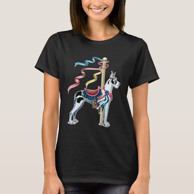 T-shirt Grand carrousel Dane Harlequin (Devant)
