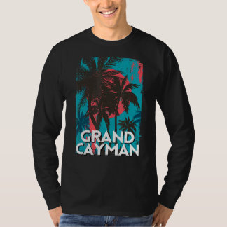 T-shirt Grand Cayman Caraïbes îles Caïmans Try Vintage