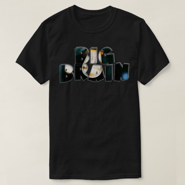 T-SHIRT GRAND CERVEAU (Design devant)