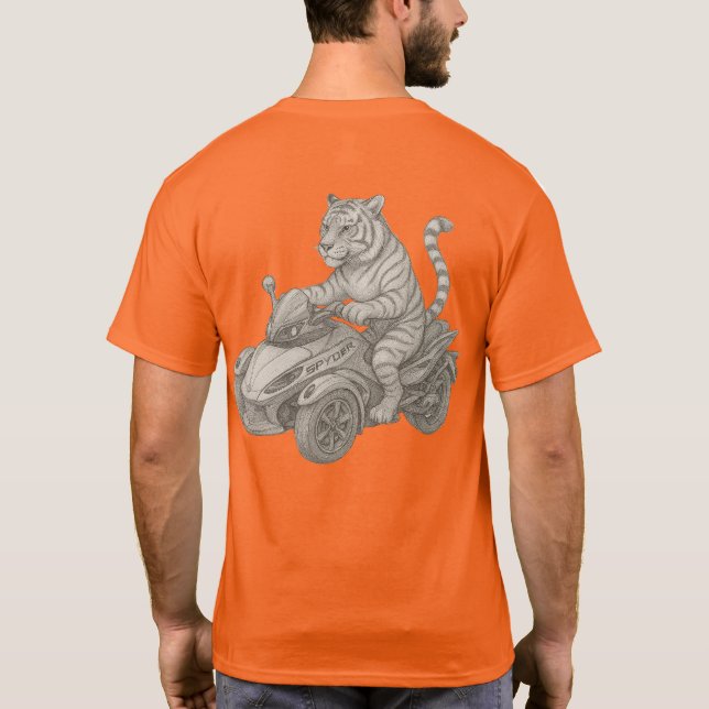 T-shirt Grand chapitre de Cincinnati - Spyder Bengal (Dos)