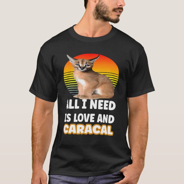 T-shirt Grand Chat Mème Floppa (Devant)