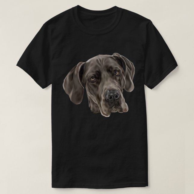 T-shirt Grand Chien Danois (Design devant)