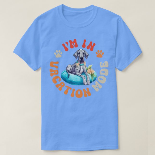 T-shirt Grand chien Danois 1 (Design devant)