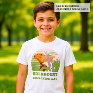 T-shirt Grand Club de Compagnons Rongeurs Capybara