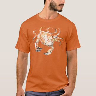 T-shirt Grand crabe orange 1