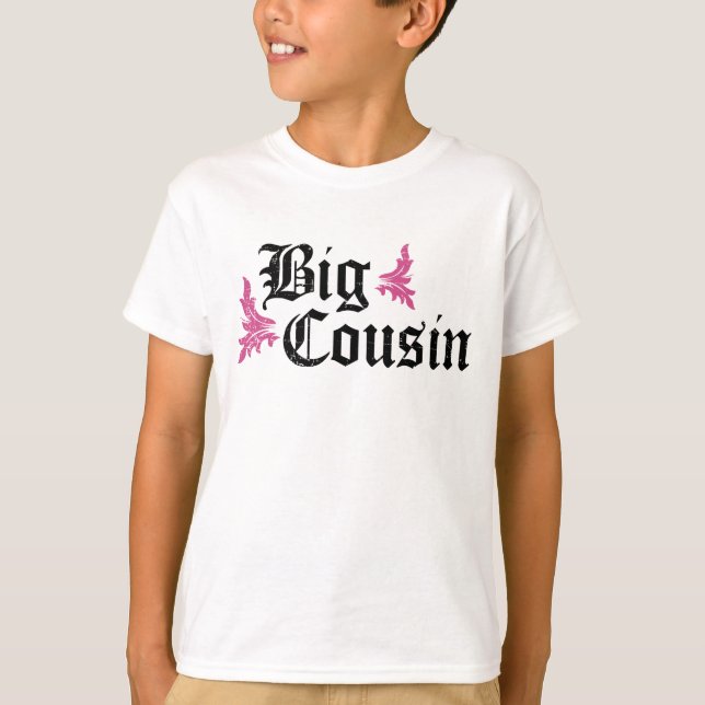 T-shirt Grand cru de cousin (Devant)
