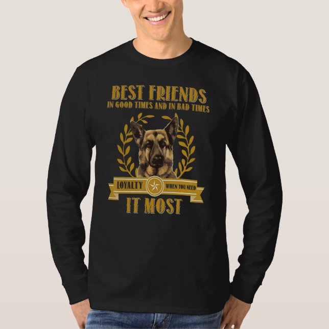 T-shirt Grand Dane Fun Berger Chien (Devant)