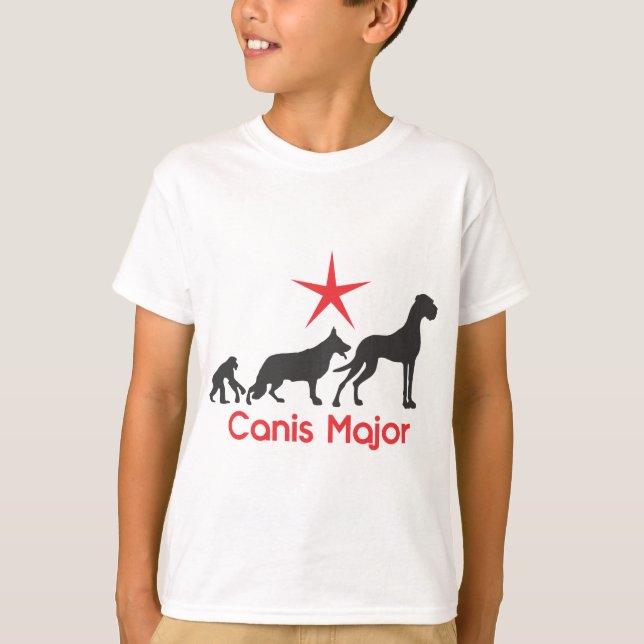 T-shirt Grand Danois Canis Major (Devant)