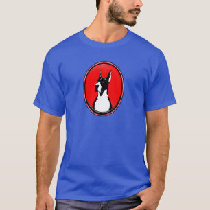 T-shirt Grand Danois Mantle cropped