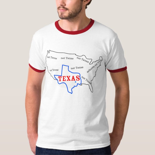 T-shirt Grand dans la chemise du Texas (Devant)